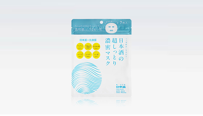 日本酒※1の 超しっとり濃密マスク